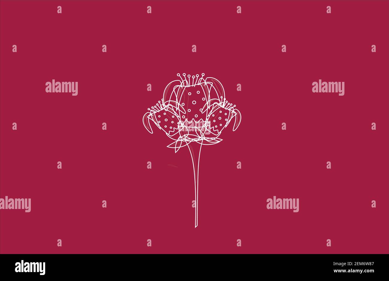 vector leaf flower logo background farm spring Stock Vector