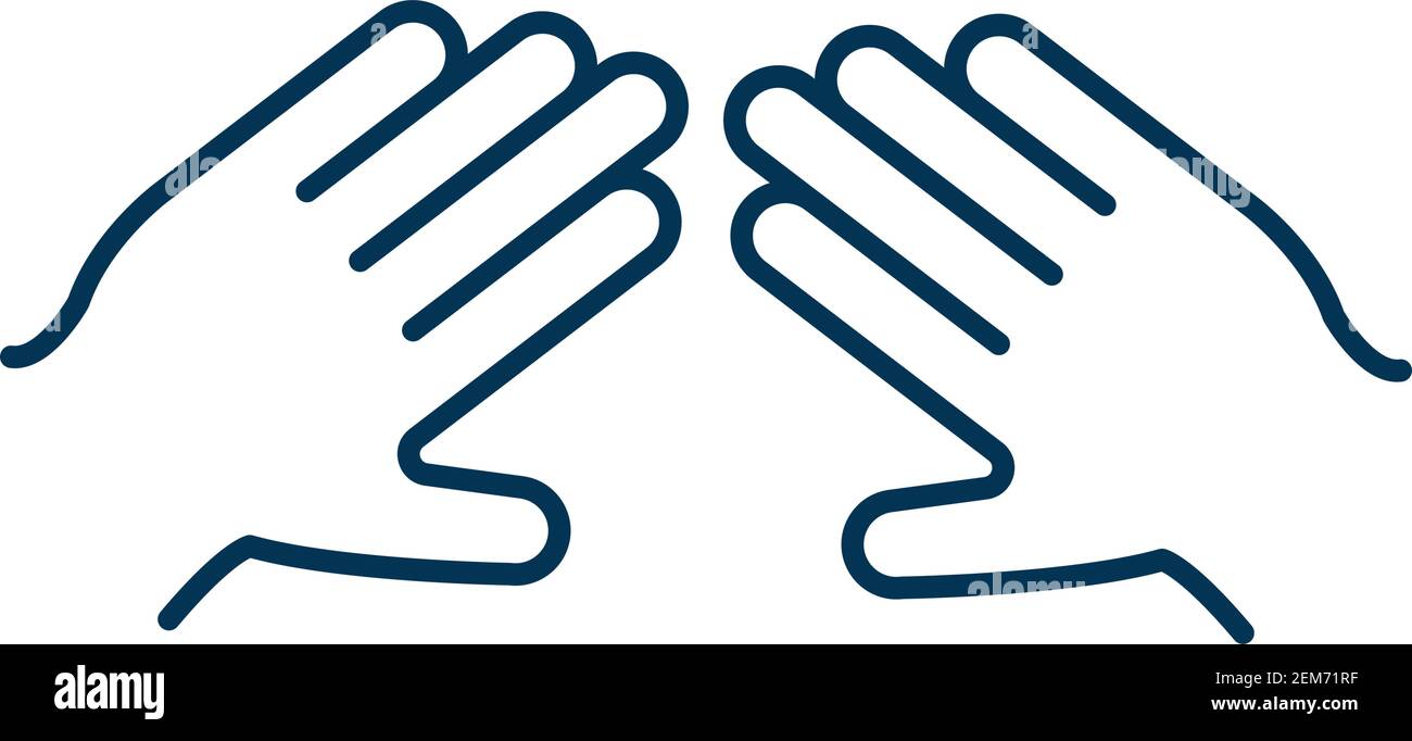 Hand massage RGB color icon Stock Vector Image & Art - Alamy