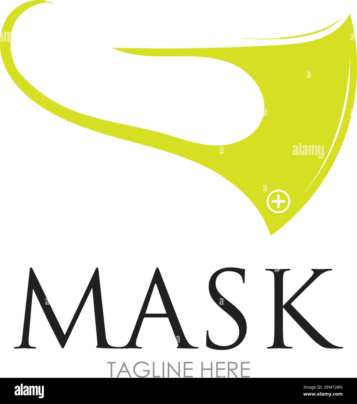 Face Mask Logo Design Vector Icon Illustrations Stock Vector Image