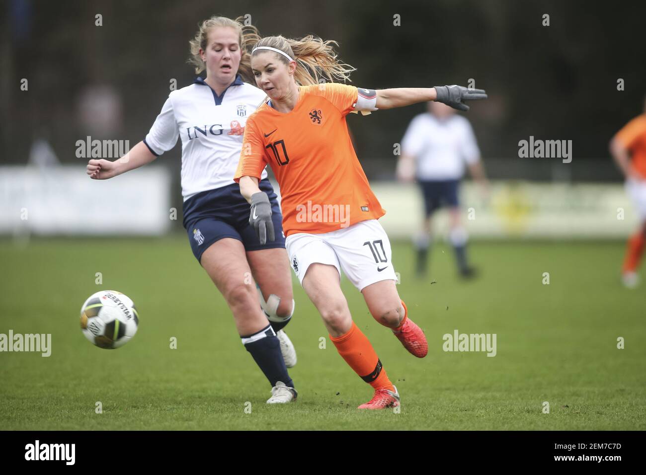 HAARLEM, 05-01-2019 , , Royal Haarlem All-Stars - Ex-Oranje Leeuwinnen  ,season 2018 / 2019, Netherlands player