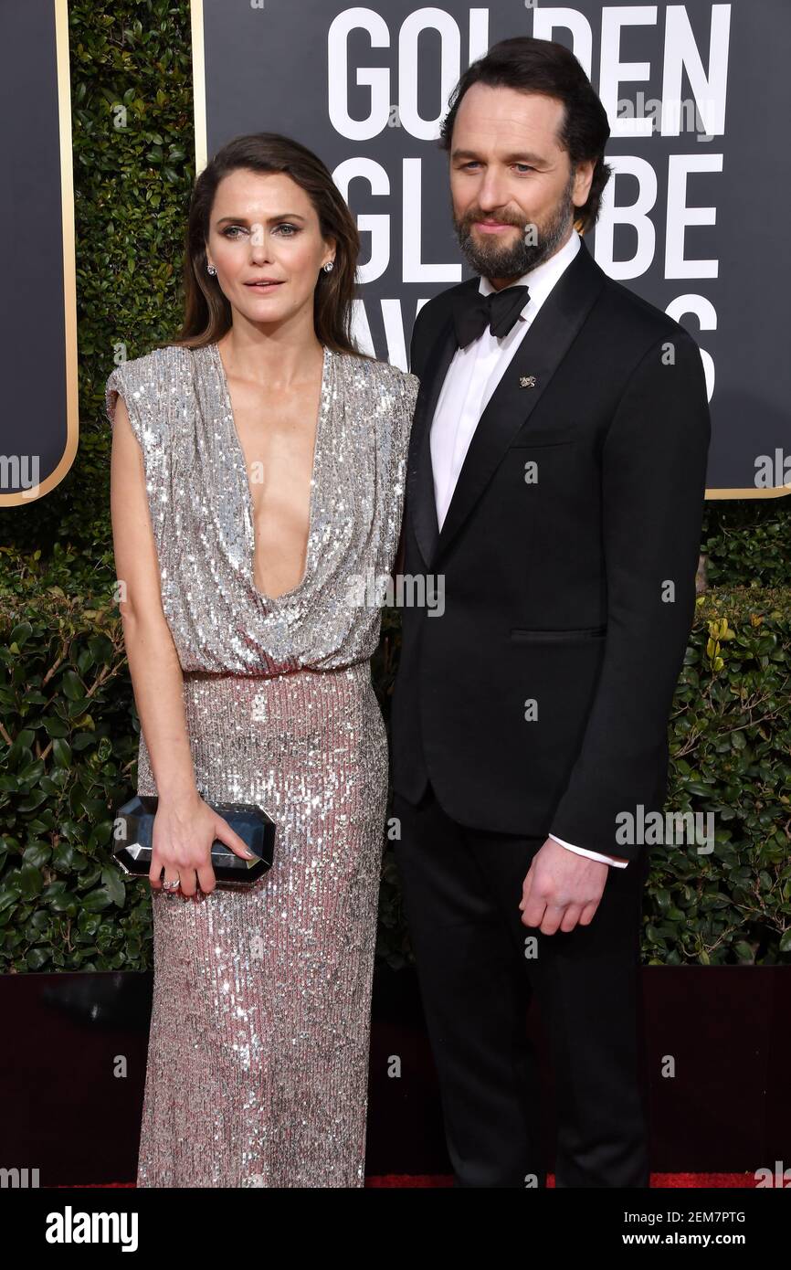 Keri Russell, Matthew Rhys at the 76th Golden Globe Awards during the
