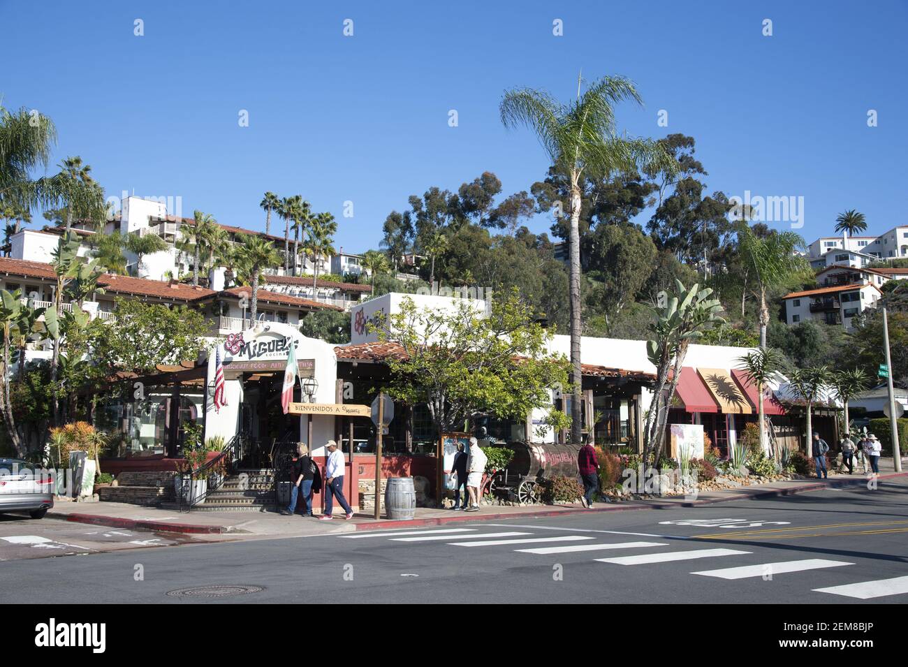 Restuarants in historic Old Town, San Diego, CA, (Photo by Casey B