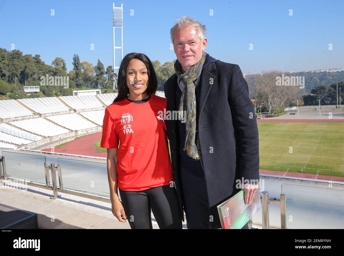 Oeiras, 01/14/2019 - Portuguese Athletics Federation and PUMA  Internacional, presented this morning the partnership established between  the two entities. Pascal Rolling (International Marketing Manager of Puma);  Jorge Vieira (president of FP Athletics);