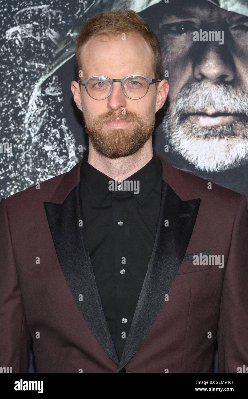Actor Adam David Thompson attends the GLASS premiere at The SVA Theatre