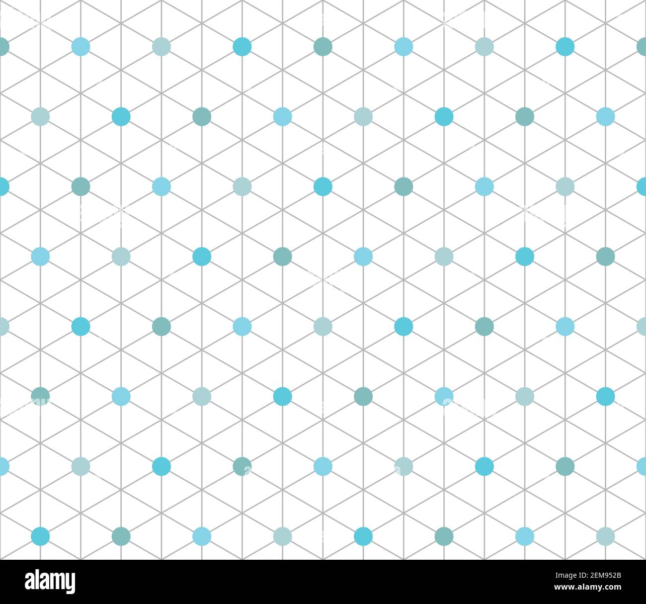 Pattern Of Seamless Isometric Hexagon Shapes 1 Stock Vector Image & Art ...