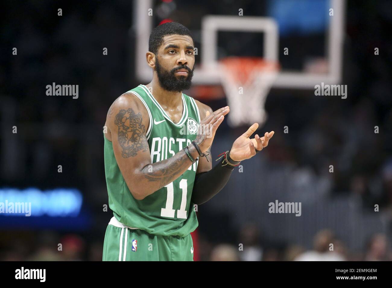 Boston Celtics guard Kyrie Irving (11 