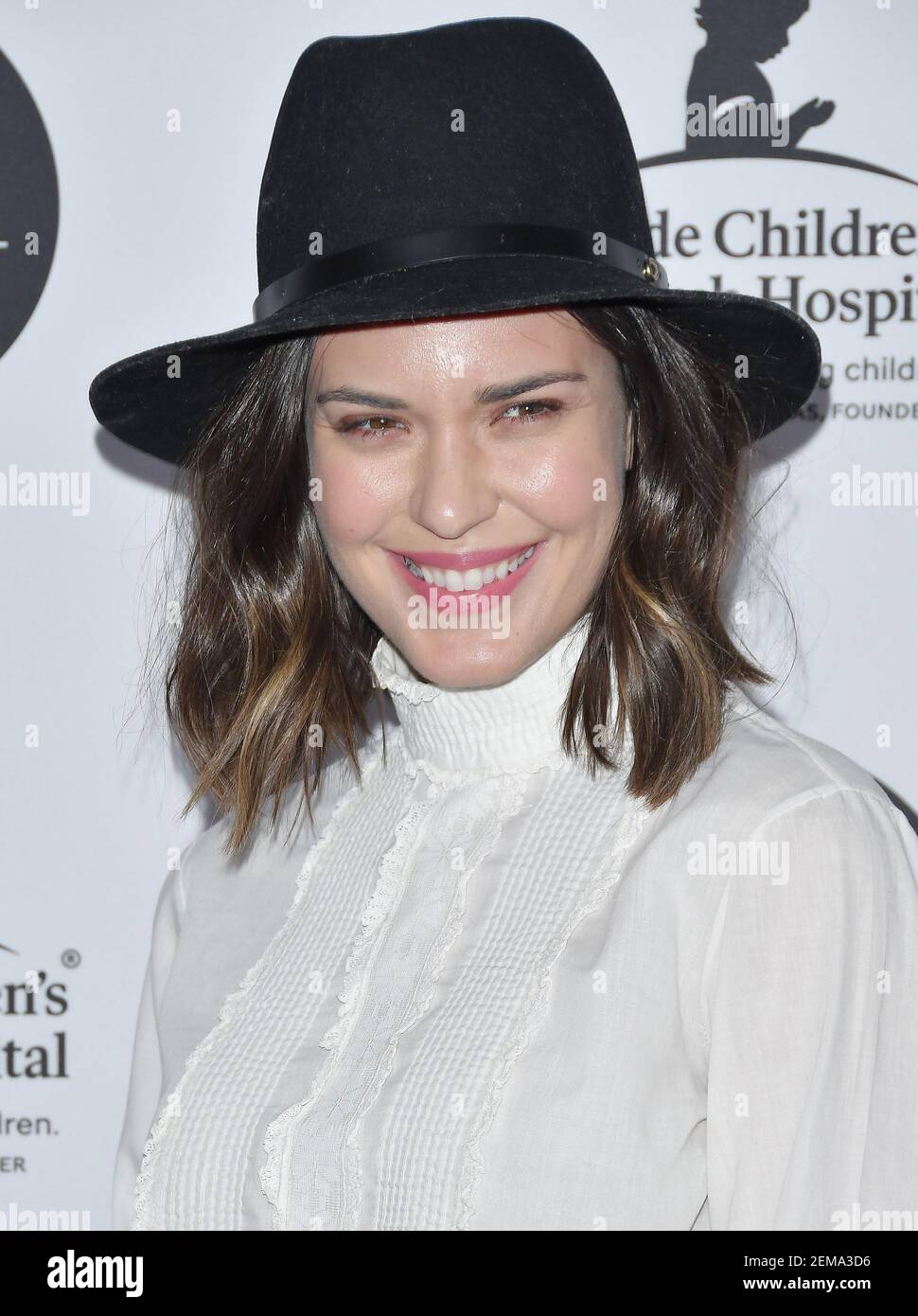 Odette Annable arrives at the LA Art Show Opening Night Gala held at