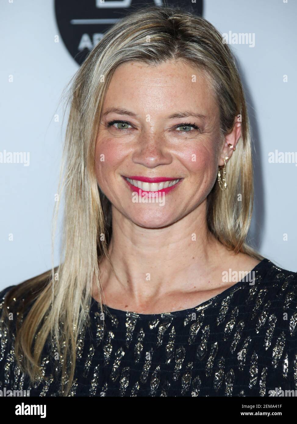 LOS ANGELES, CA, USA - JANUARY 23: Actress Amy Smart arrives at the Los ...