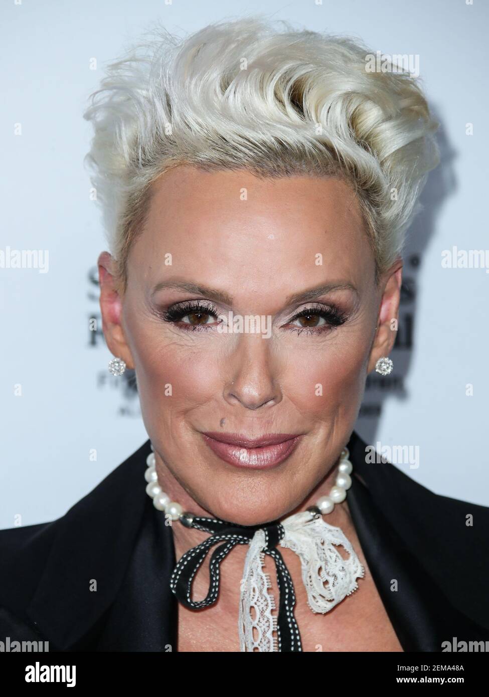 LOS ANGELES, CA, USA - JANUARY 23: Actress Brigitte Nielsen Arrives At