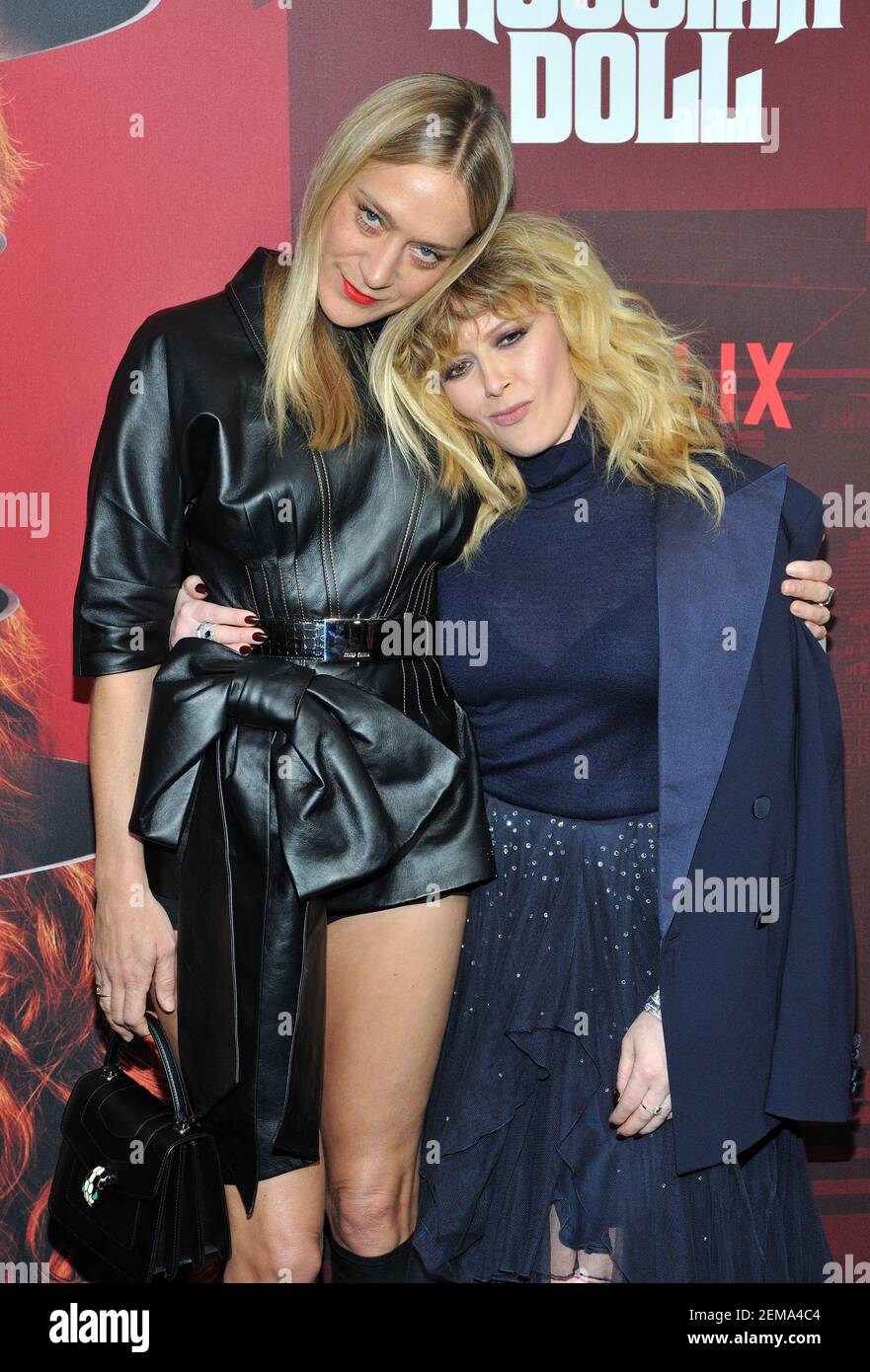 L-R: Actresses Chloe Sevigny and Natasha Lyonne attend the premiere of Russian  Doll at Metrograph in New York, NY on January 23, 2019. (Photo by Stephen  Smith/SIPA USA Stock Photo - Alamy