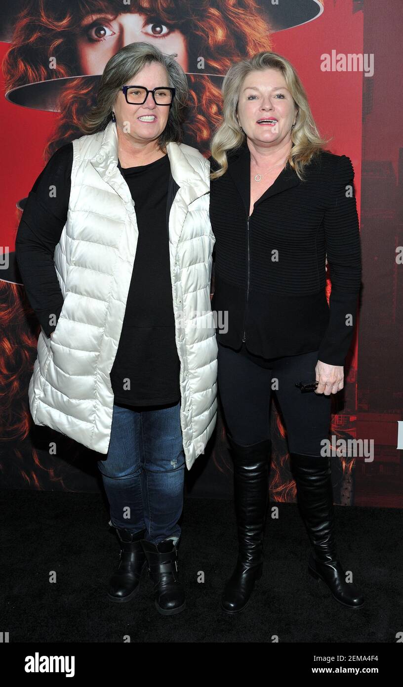 L-R: Actresses Rosie O'Donnell and Kate Mulgrew attend the of Russian Doll at in New York, NY on January 23, 2019. (Photo by Stephen Smith/SIPA USA Stock Photo - Alamy