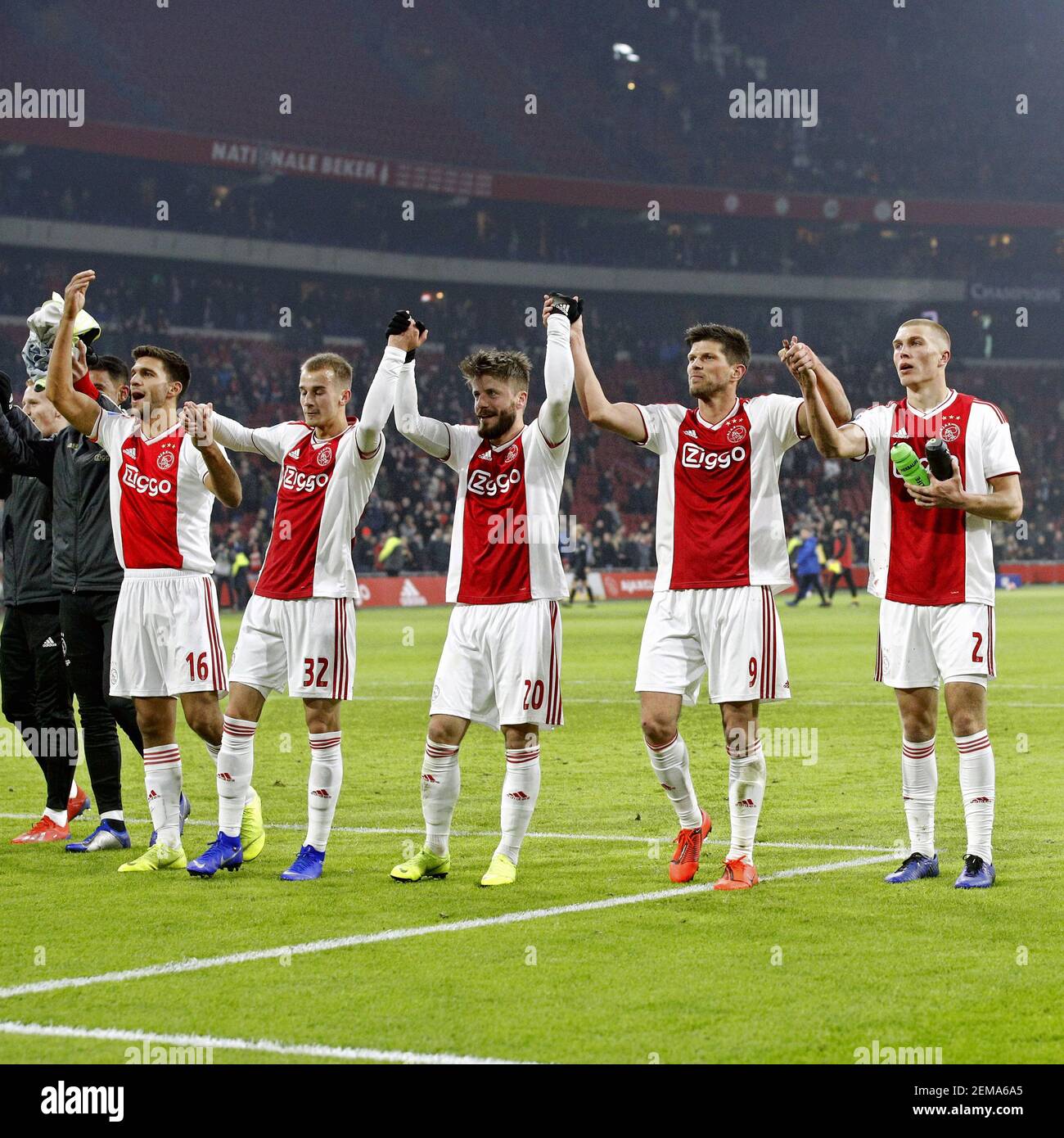 AMSTERDAM, Ajax - SC Heerenveen, football, KNVB Beker, National Cup game,  season 2018-2019, 24-01-2019,