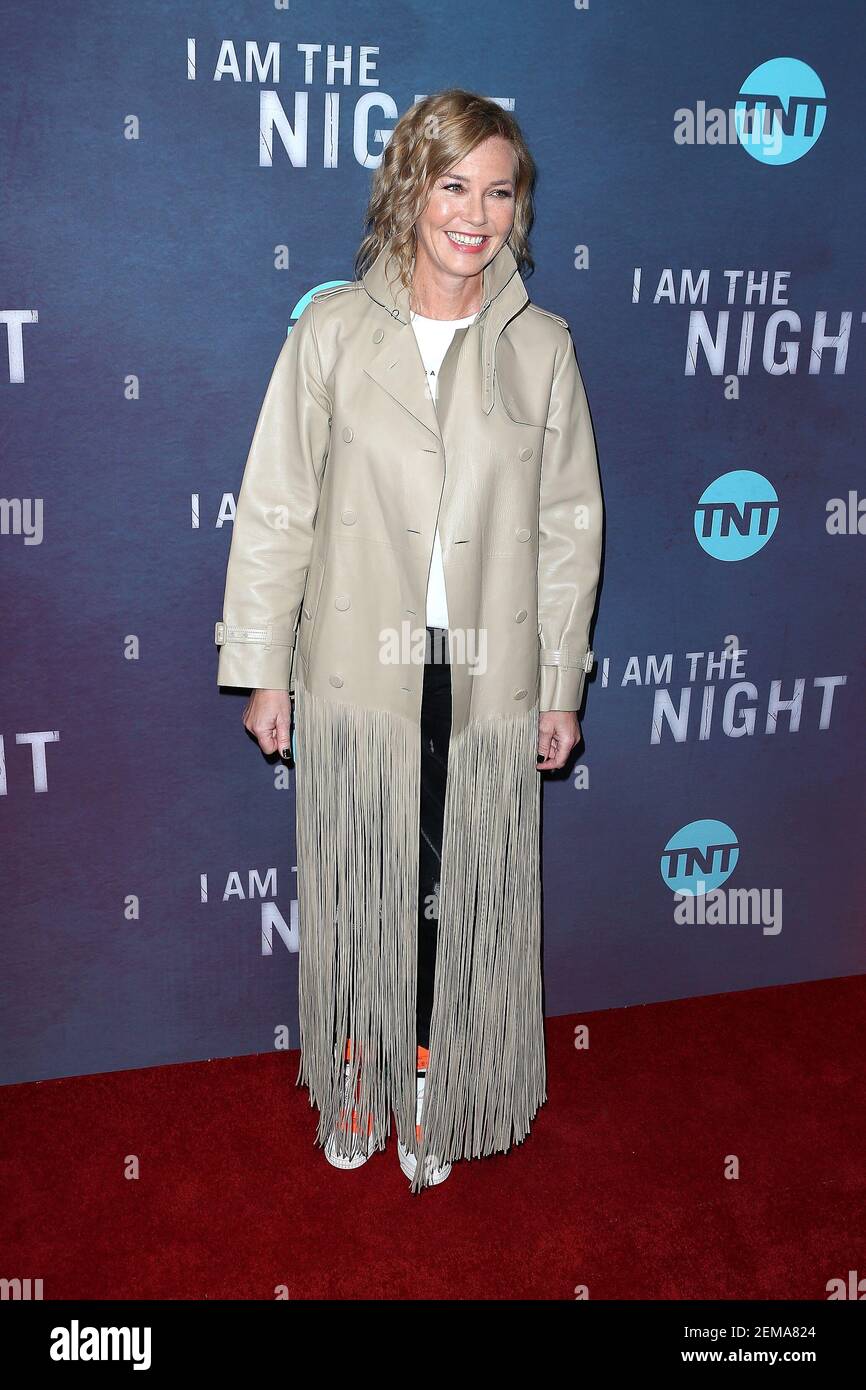 Connie Nielsen attends the Los Angeles Premiere Of TNT's "I Am The