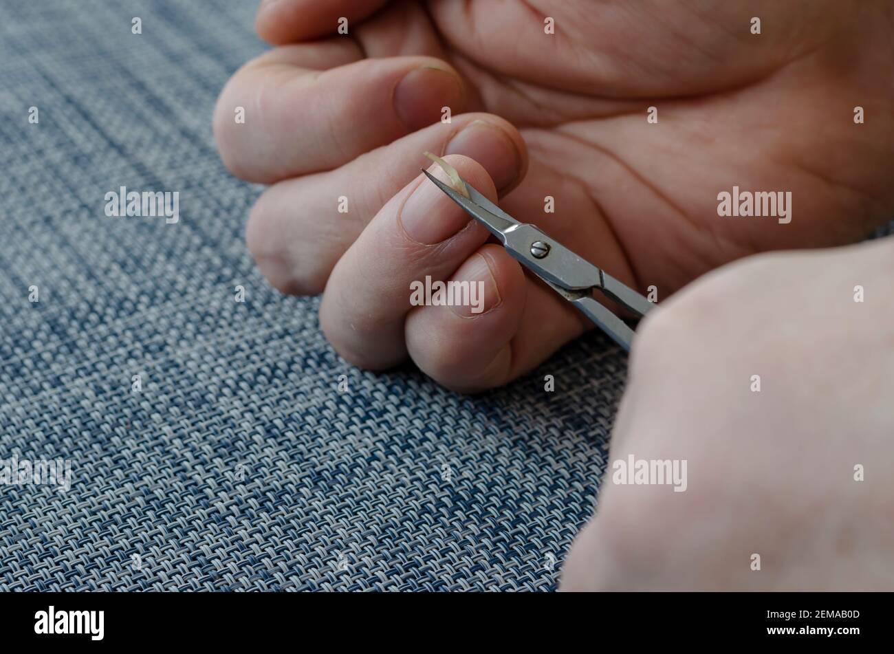 Short fingernails hi-res stock photography and images - Alamy
