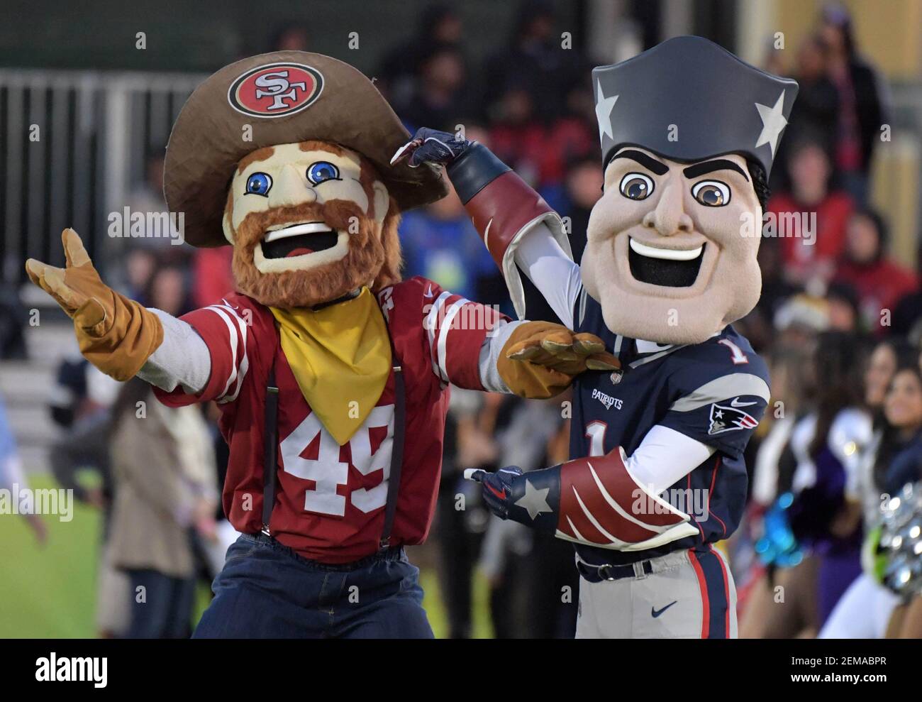 England Patriots mascot Pat Patriot 
