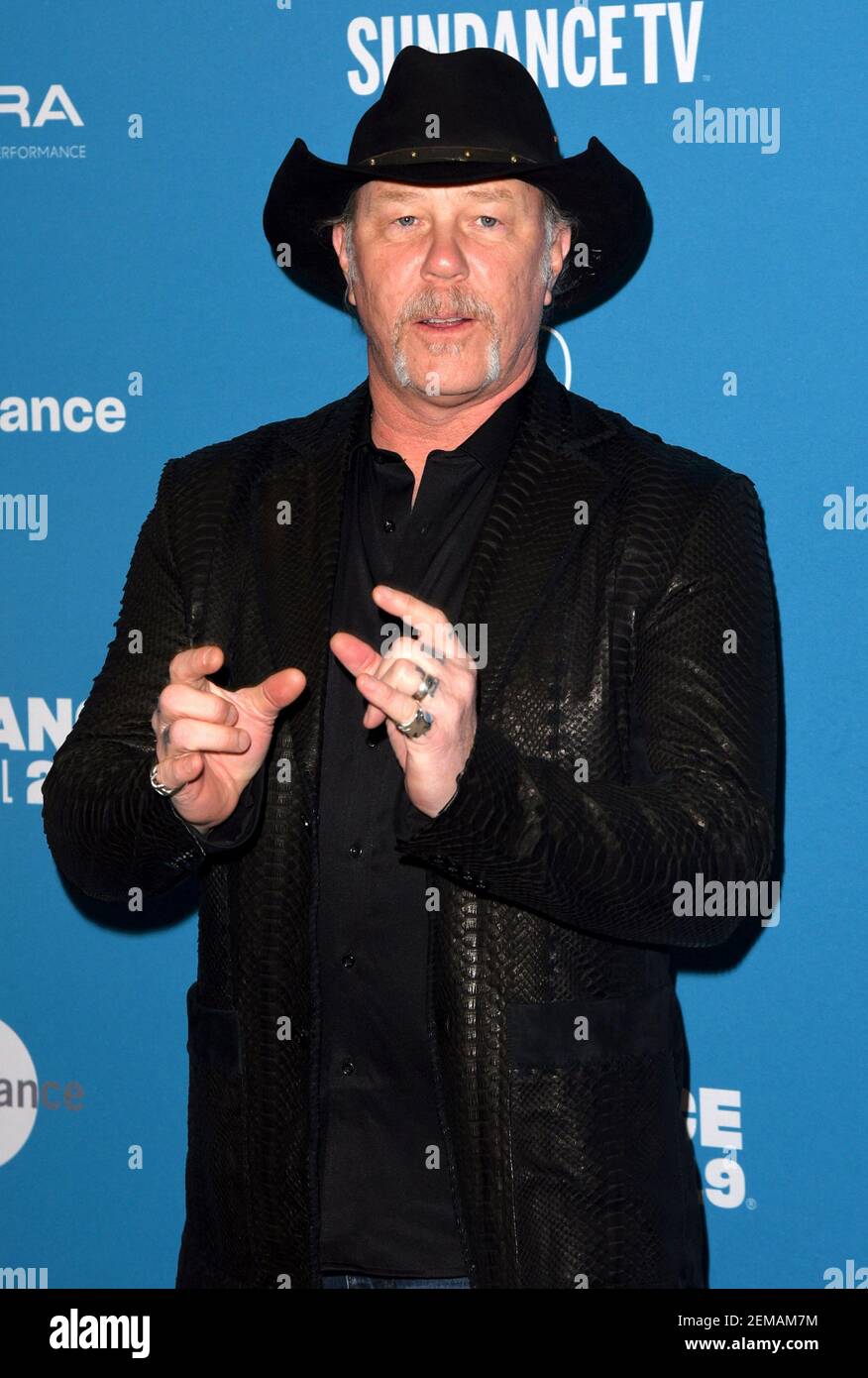 PARK CITY, UTAH JANUARY 26 James Hetfield attends the 'Extremely