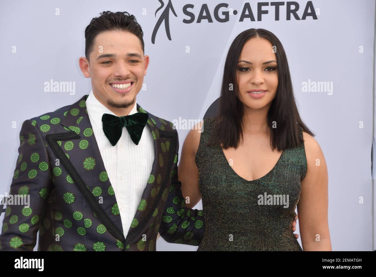 Anthony Ramos and Jasmine Cephas Jones arrives at the 25th annual