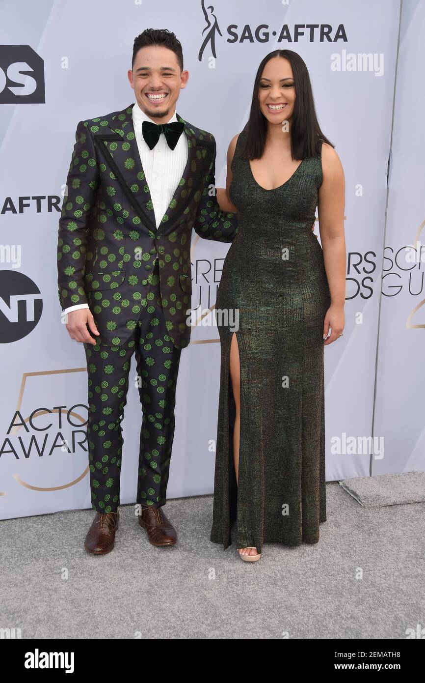 Anthony Ramos and Jasmine Cephas Jones arrives at the 25th annual