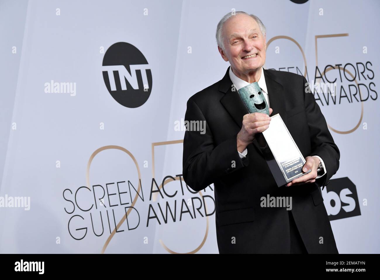 Honoree Alan Alda, recipient of the SAG Life Achievement Award at the
