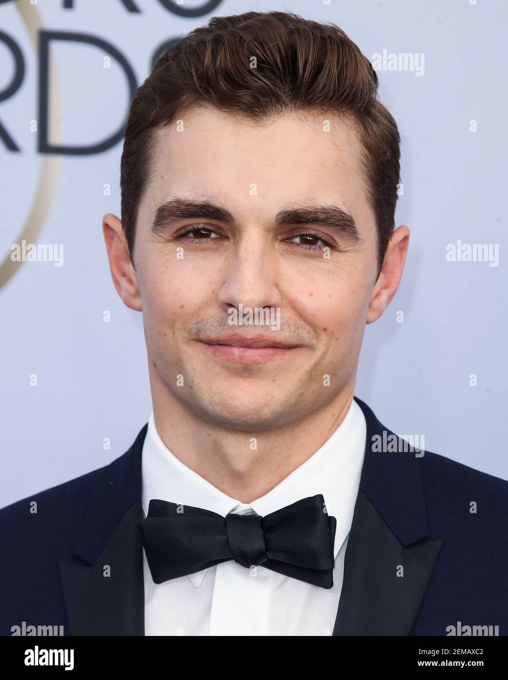 LOS ANGELES, CA, USA JANUARY 27 Actor Dave Franco wearing a Dior tux