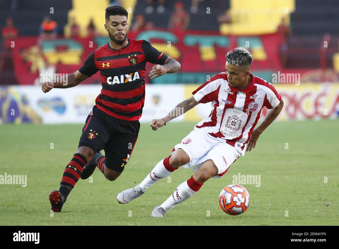 PE - Recife - 01/27/2019 - Pernambucano 2019, Sport Recife x Nautico -  Sport player disputes bid with