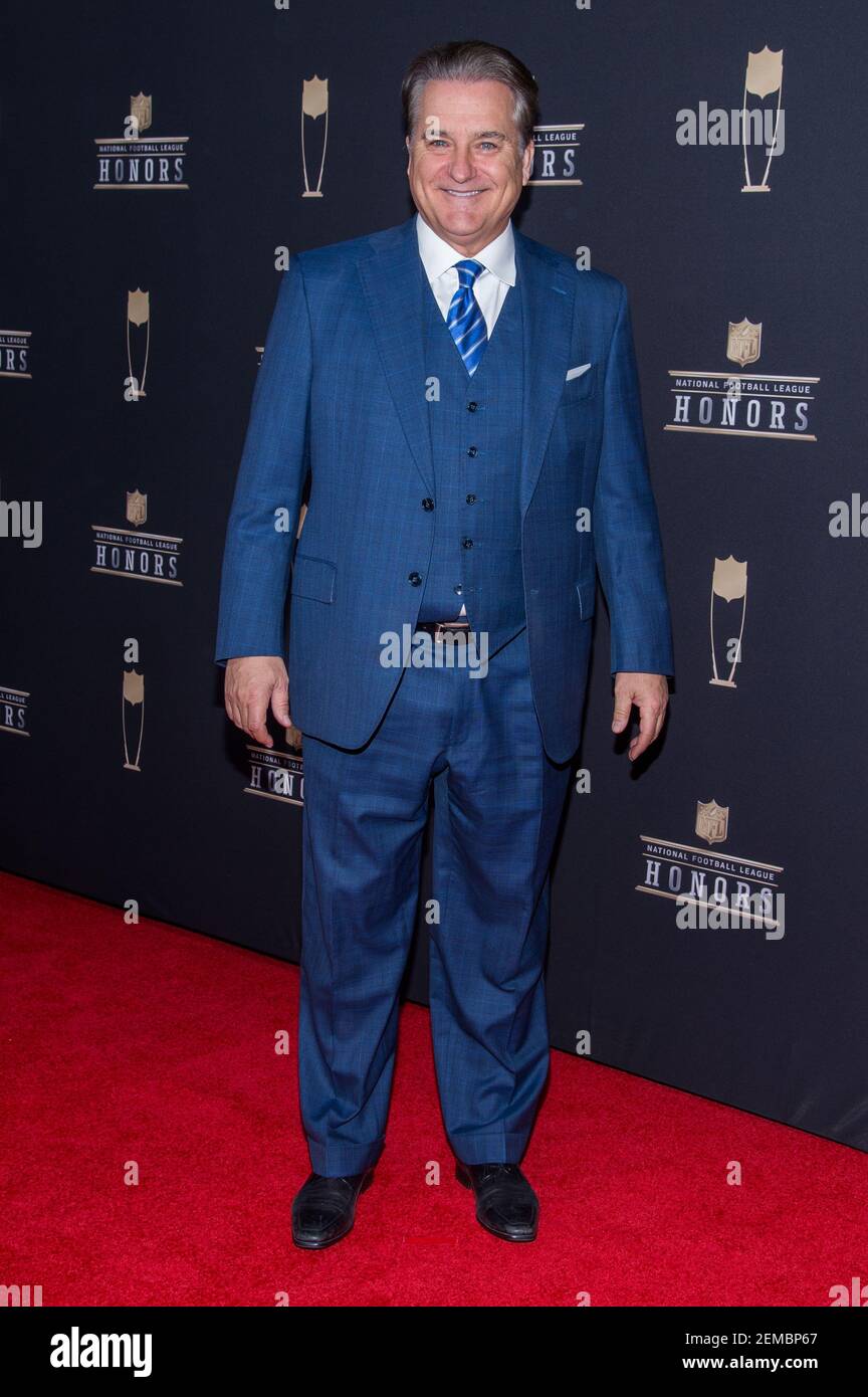Steve Mariucci walking the red carpet at the NFL Honors event held at