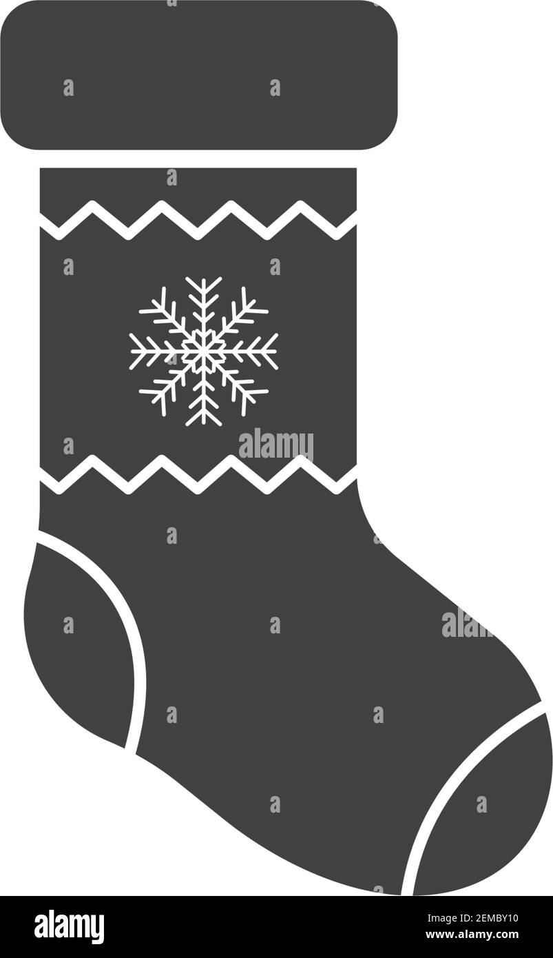 stocking icon vector illustration design template Stock Vector Image