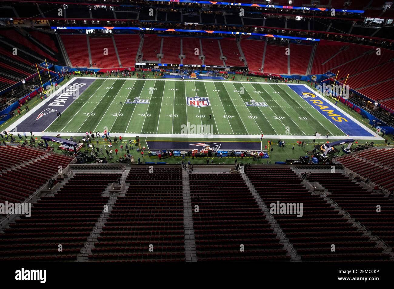 Super Bowl LIII, Mercedes-Benz Stadium, stadium