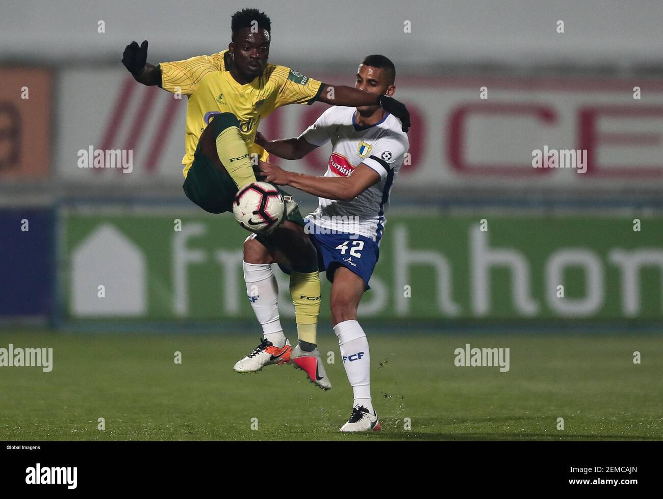 Vila Nova De Famalicao 05 02 2019 Football Club Of Famalicao Received This Evening The Football Club Pacos De Ferreira In The Municipal Stadium Of Famalicao In Game To Count For The 20th