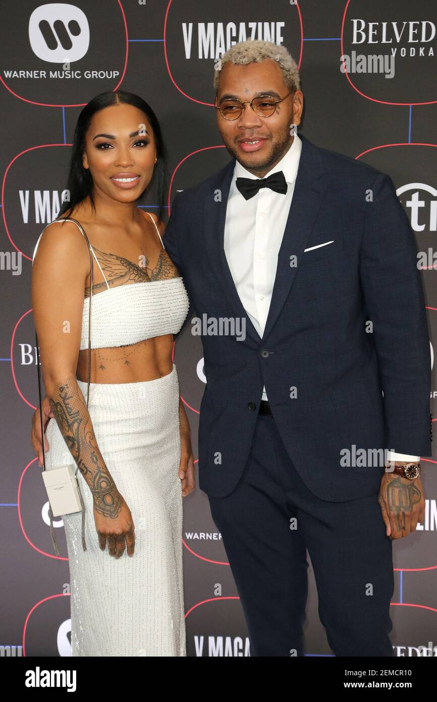 Kevin Gates, Dreka Gates at Warner Music Group Hosts PreGrammy