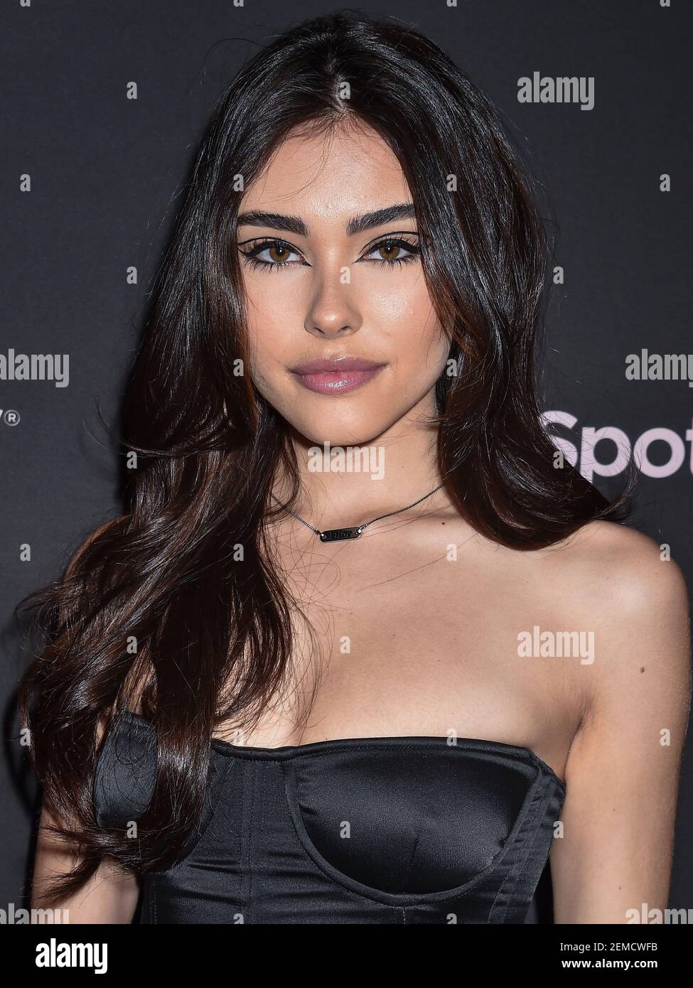 LOS ANGELES, CA, USA - FEBRUARY 07: Singer Madison Beer arrives at the ...