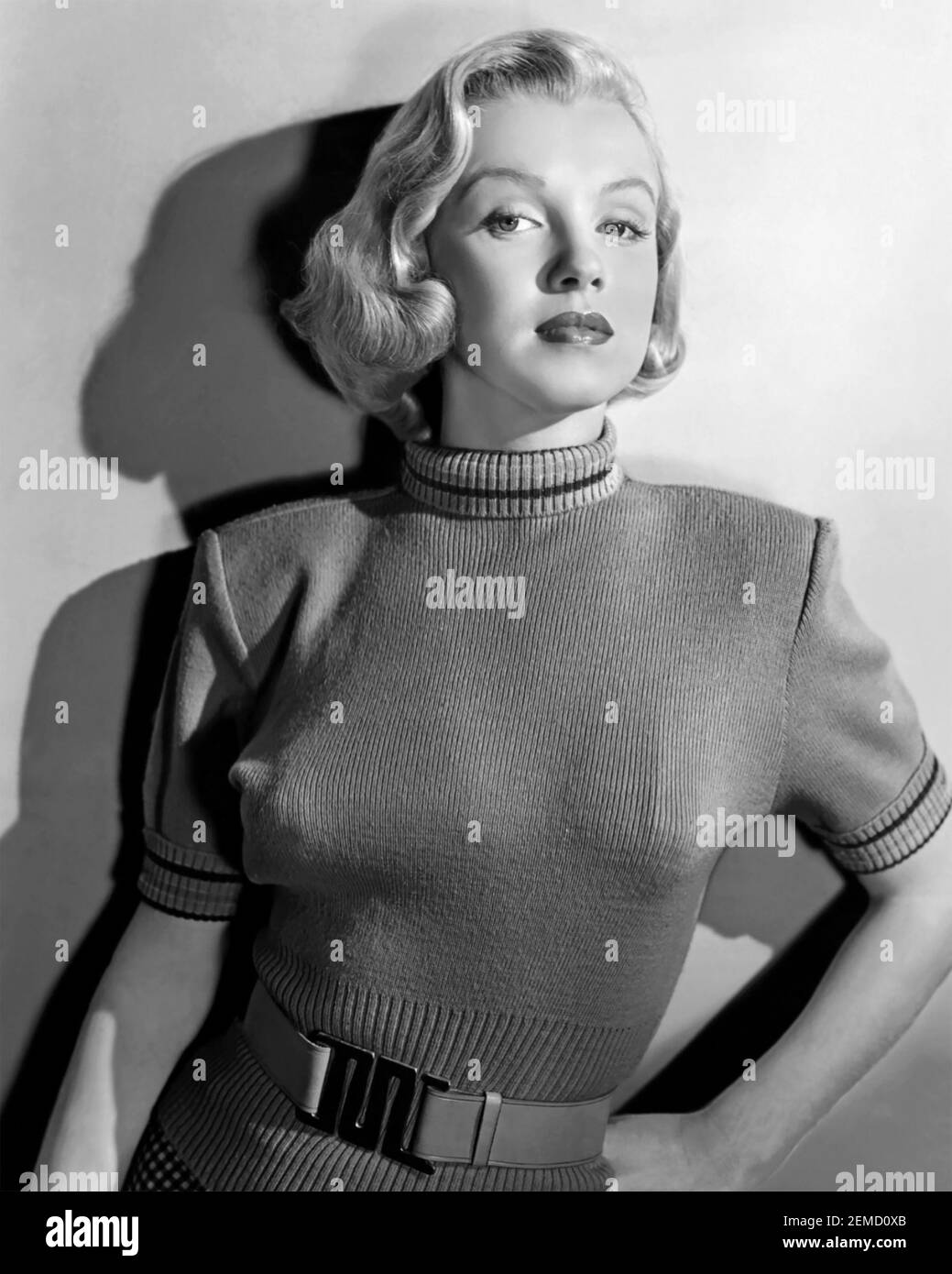 MARILYN MONROE (1926-1962) American film actress in 1951 Stock Photo