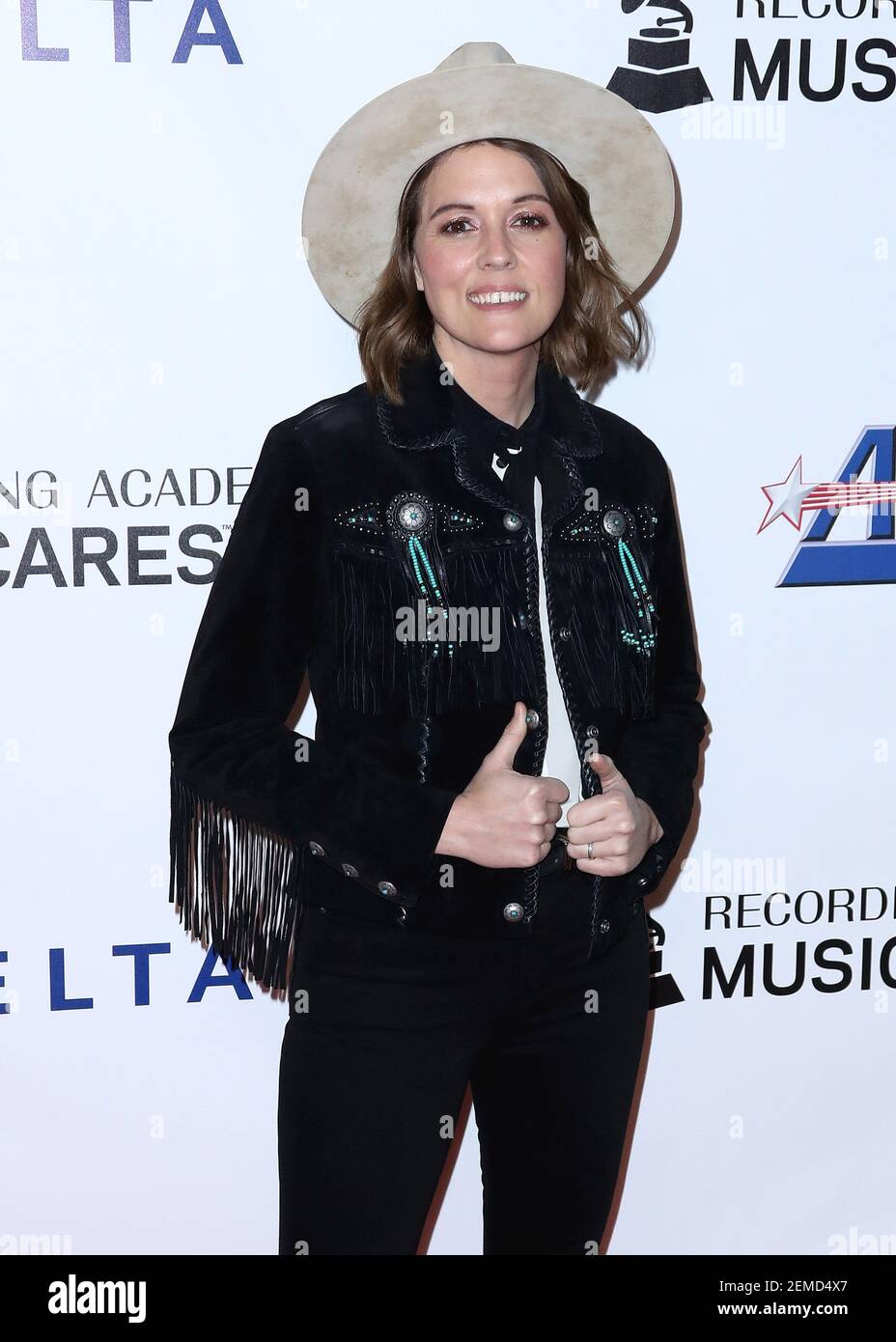 LOS ANGELES FEBRUARY 8 Brandi Carlile at the 2019 MusiCares Person