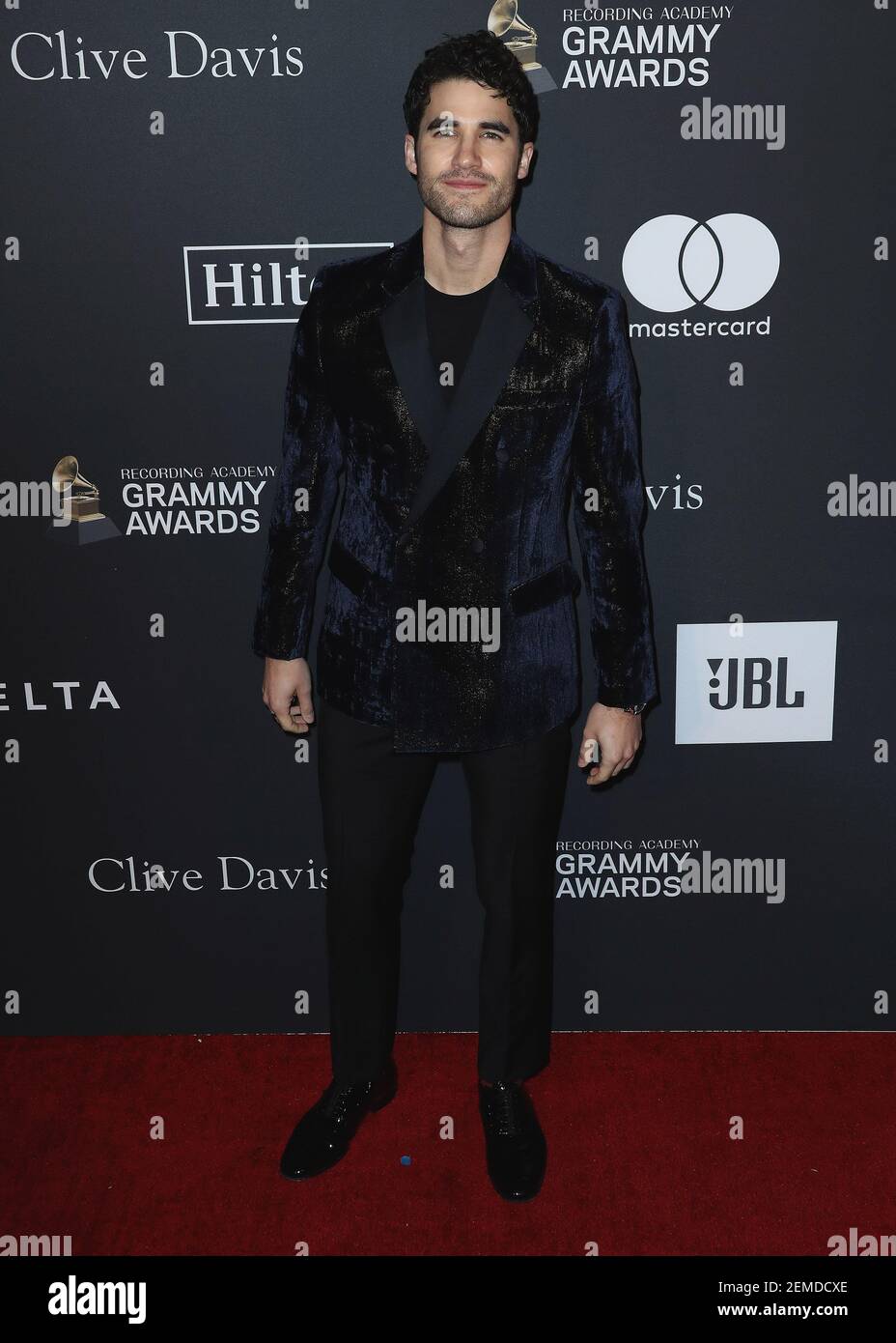 BEVERLY HILLS FEBRUARY 9 Darren Criss at the 2019 Clive Davis Pre