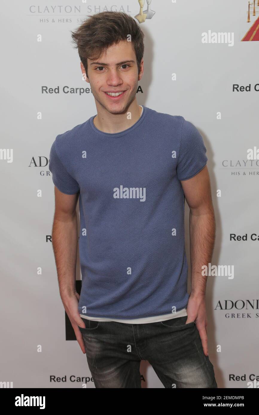 Lofton Shaw at the 2019 Grammys Style Lounge presented by Red Carpet