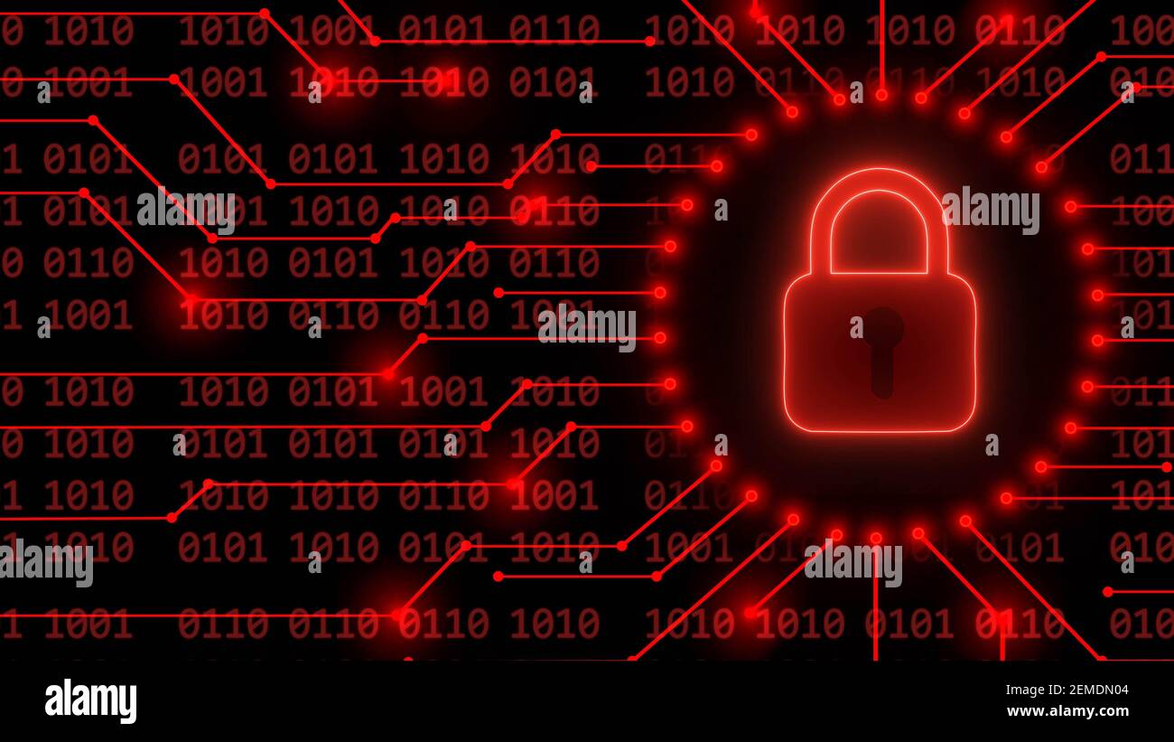 Padlock Logo Abstract Background In Red Of 4 Digit Binary Code Behind Information Connecting Lines Cyber Security And Information Technology Stock Photo Alamy Padlock Logo Abstract Background In Red Of 4 Digit Binary Code Behind Information Connecting Lines Cyber Security And Information Technology Stock Photo Alamy