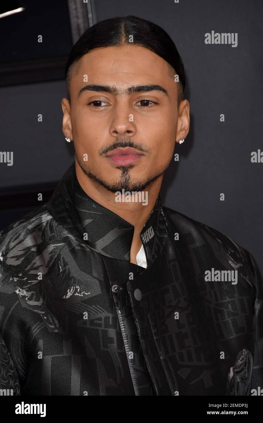 Quincy arrives at the 61st Annual Grammy Awards red carpet at the