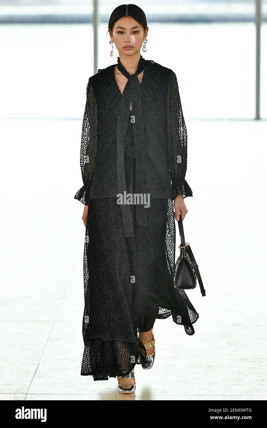Hoyeon Jung walks on the runway during the Poiret Fashion Show
