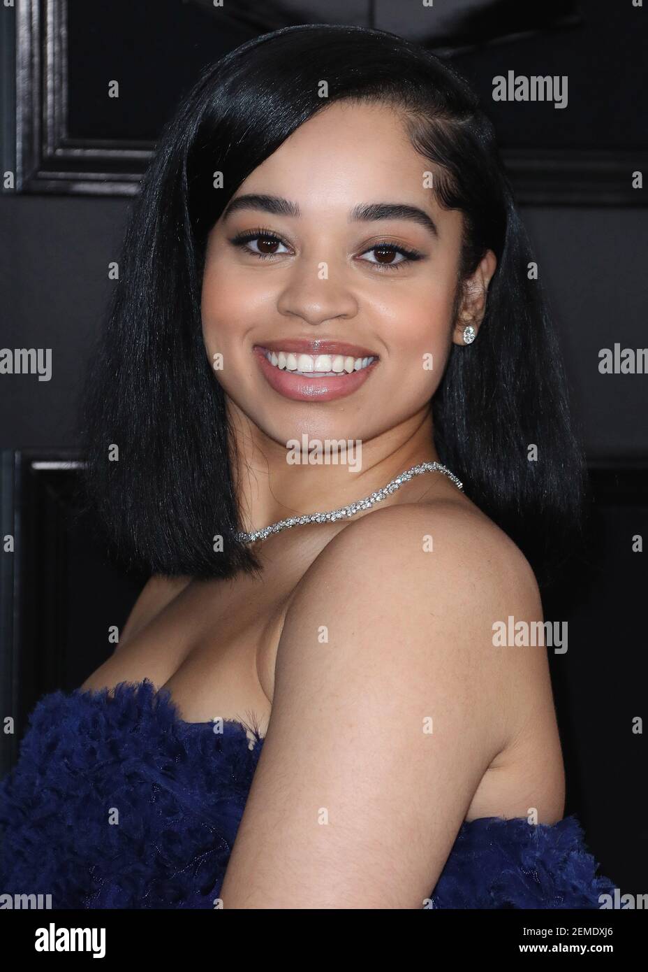 LOS ANGELES - FEBRUARY 10: Ella Mai at the 61st Grammy Awards at