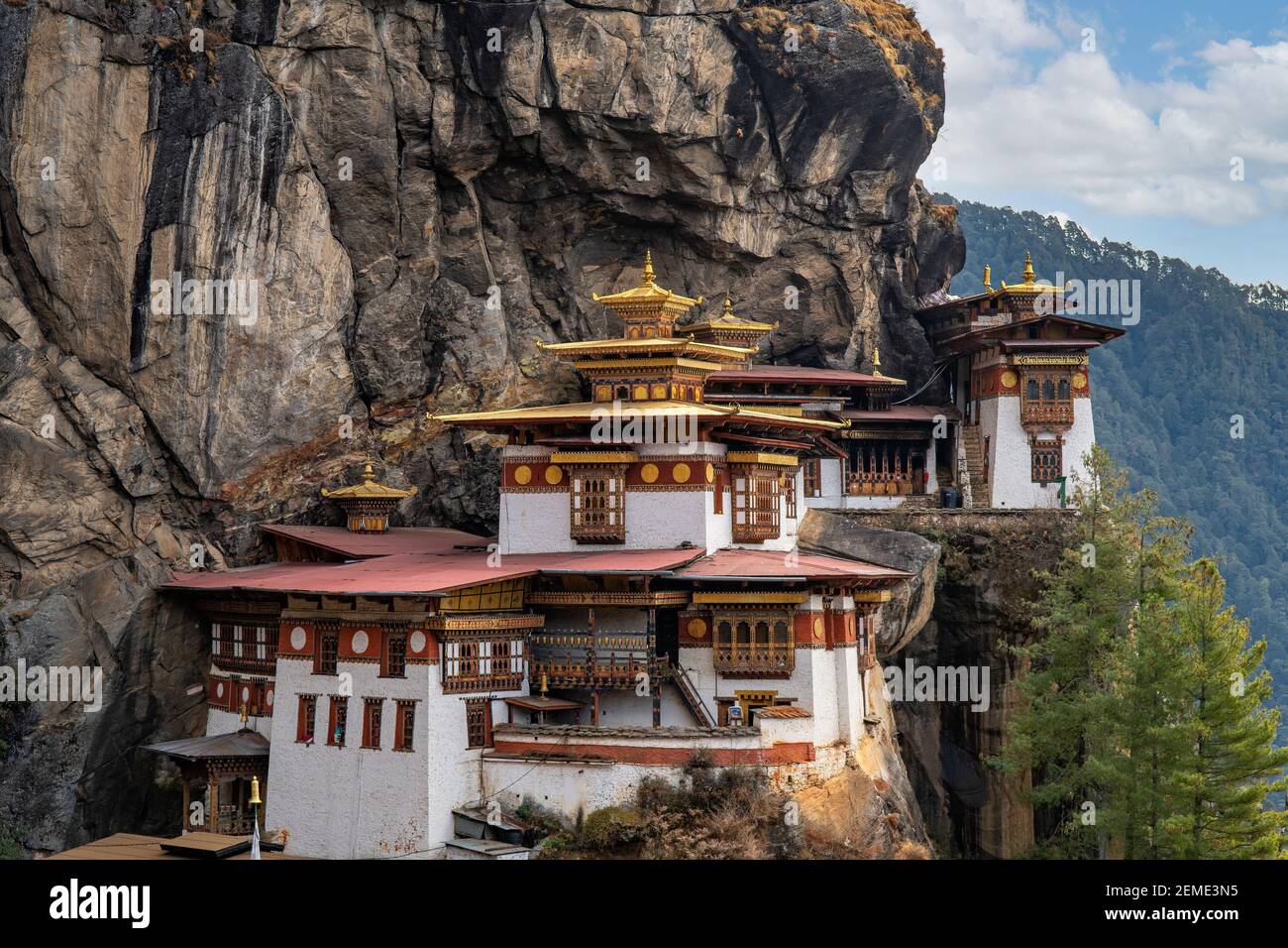 Taktsang Lhakhang, Paro, Bhutan Stock Photo