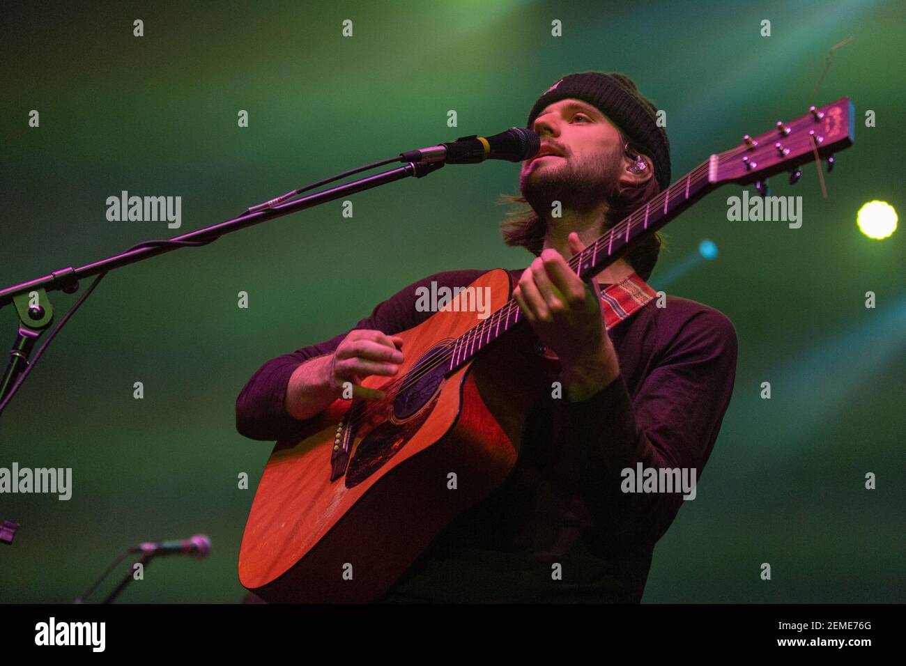 Matt Quinn of Mt. Joy at The Sylvee on Febuary, 11 2019, in Madison, Wisconsin (Photo by Daniel