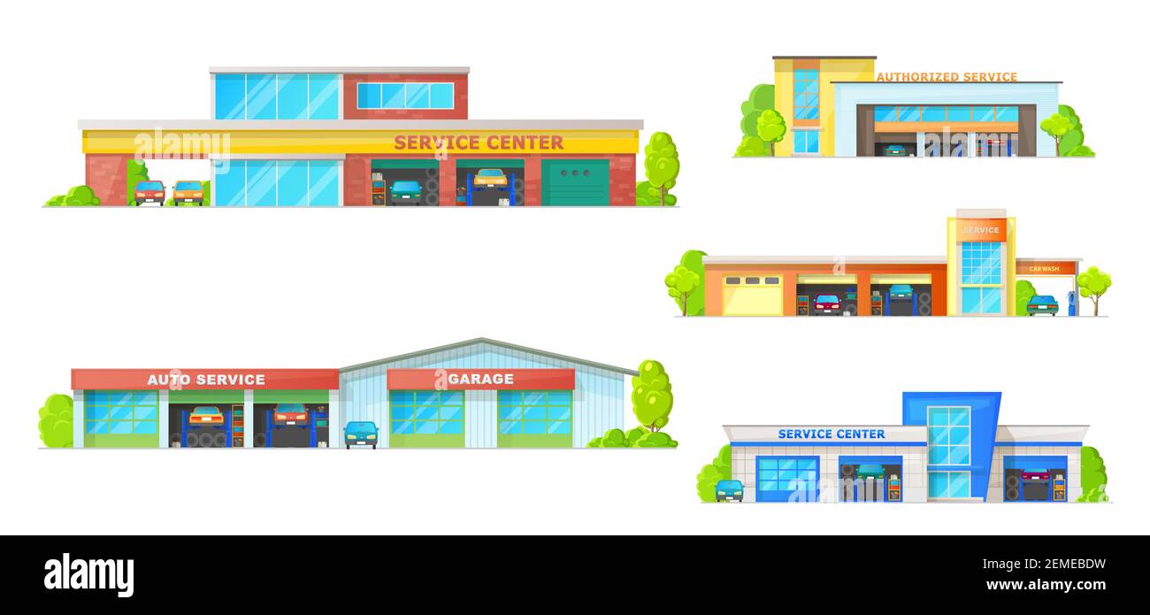 Car wash architecture Stock Vector Images - Alamy