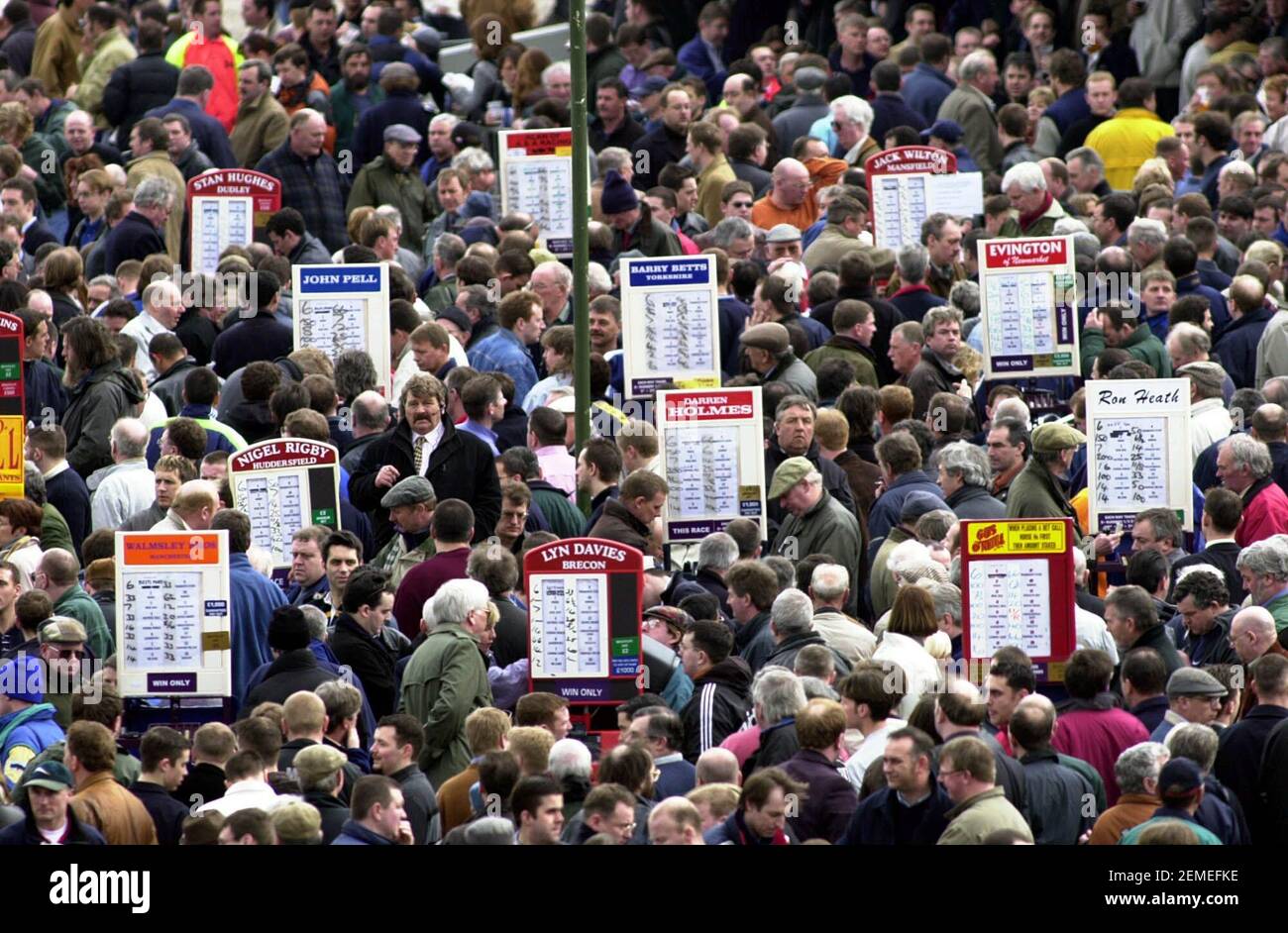 Bookmakers at cheltenham festival hi-res stock photography and images ...