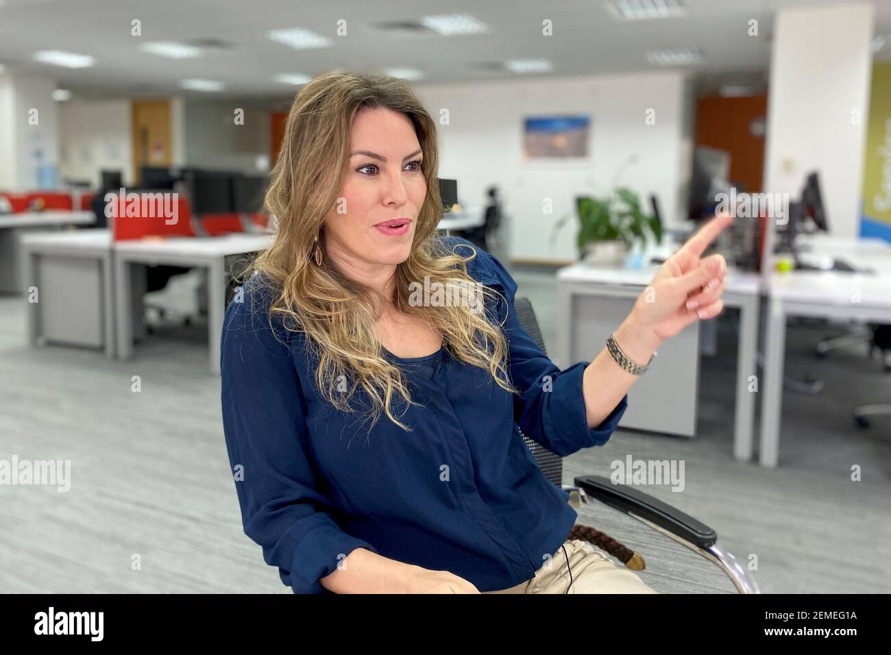 British-Palestinian filmmaker Farah 