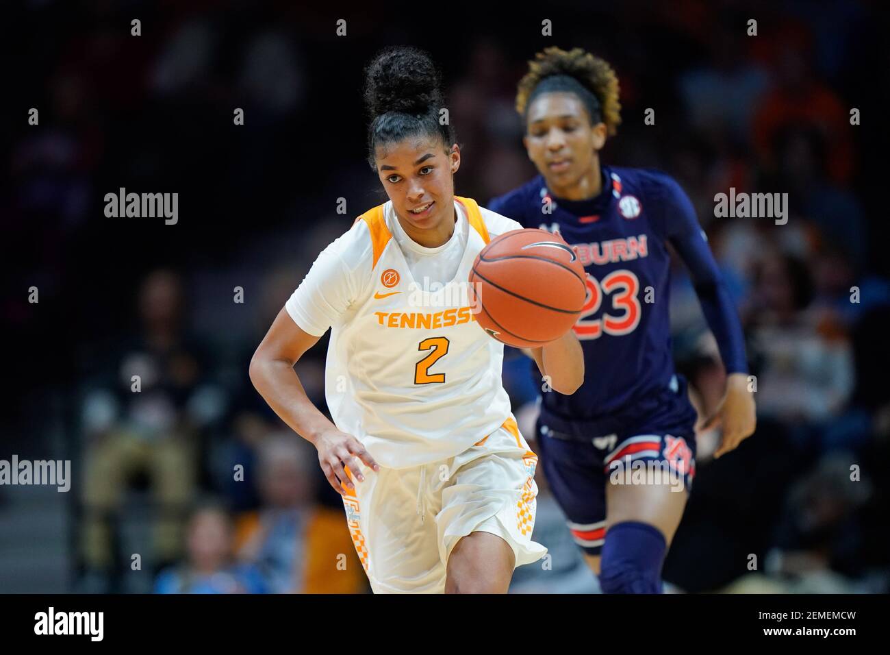 February 14, 2019: Evina Westbrook #2 of the Tennessee Lady Volunteers ...