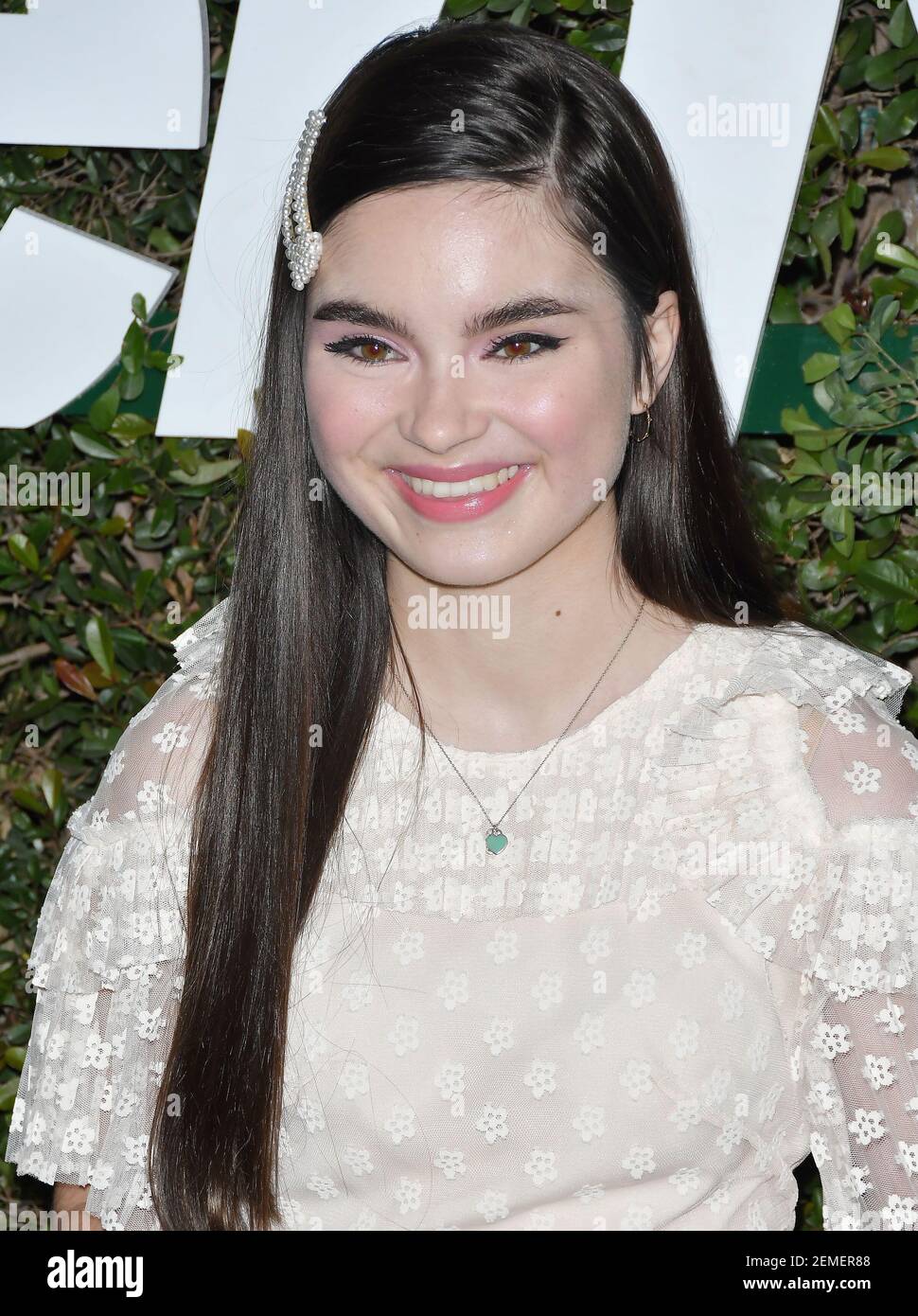 Landry Bender arrives at Teen Vogue's 2019 Young Hollywood Party held