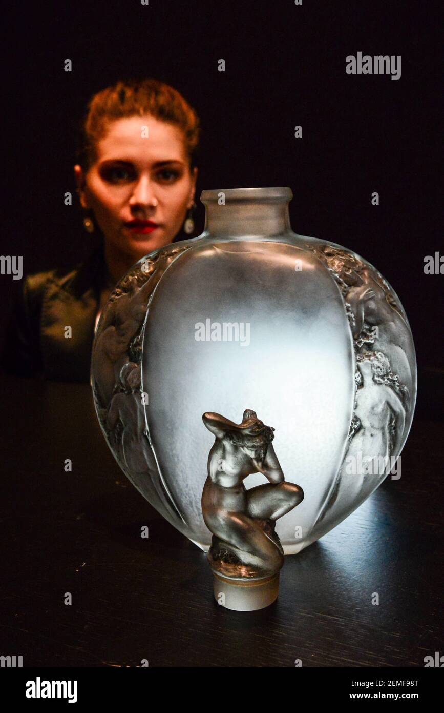 The large private collection of masterpieces by glassmaker René Lalique