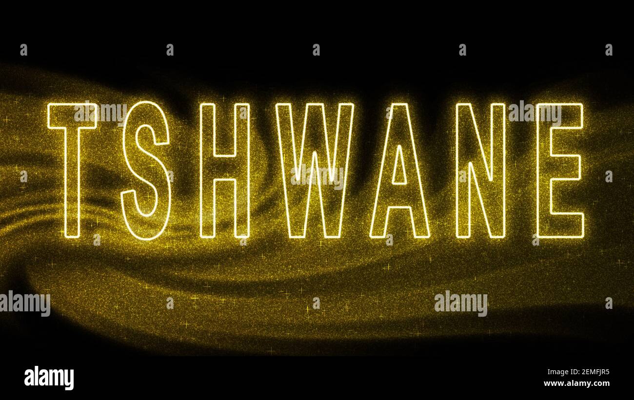 Tshwane Gold Glitter Lettering Tshwane Tourism And Travel Creative