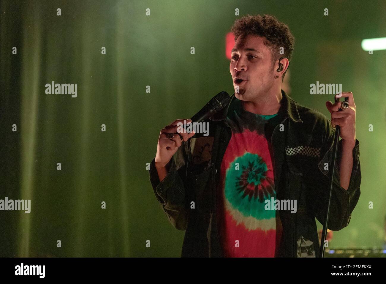 Singer Bryce Vine (Bryce RossJohnson) at Majestic Theater on Febuary