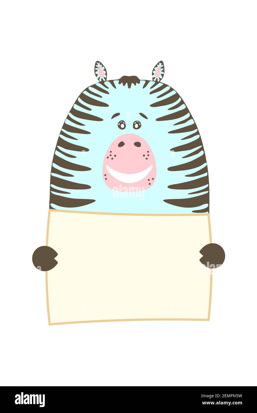cute animated zebras